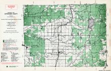 Ontonagon County - Southeast, Michigan State Atlas 1955